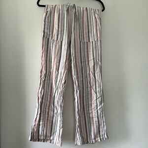 SO Flowy Striped Pants M